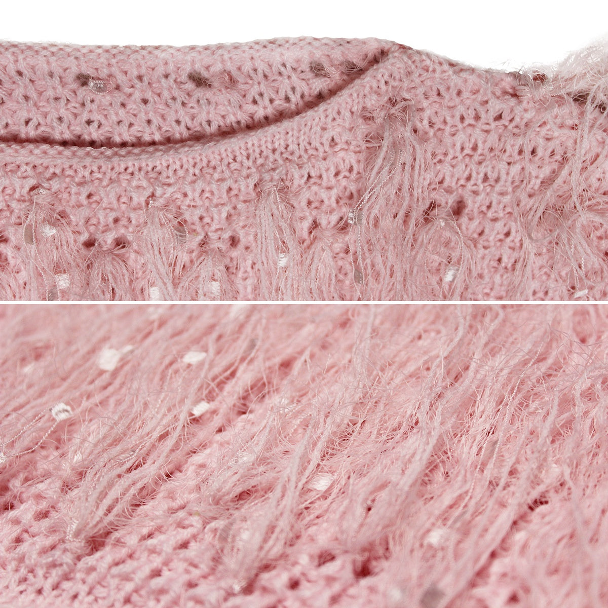 Tassel Fur Knit Sweater (Warm Winter Top)